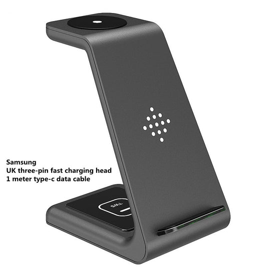 3 In 1 Fast Charging Station Wireless Charger Stand - Poppa online store