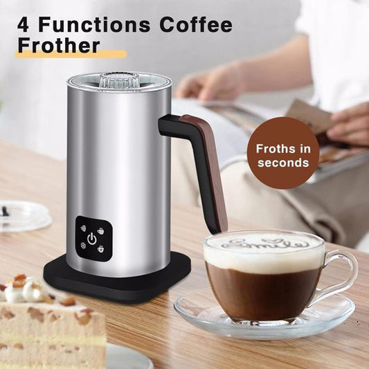 4-in-1 Coffee And Latte Electric Milk Frother - Poppa online store